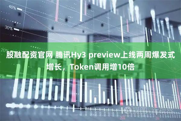 股融配资官网 腾讯Hy3 preview上线两周爆发式增长，Token调用增10倍